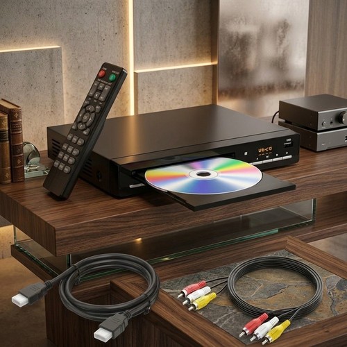 Lecteur dvd 1080p usb - 1080p, pour