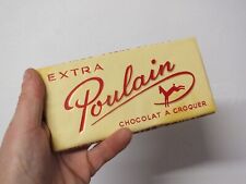 Rare Foal Chocolate Bar, 1950s, Tintin Cheque, Vintage Collection