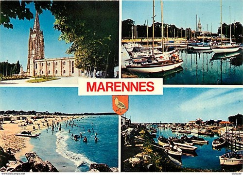 Postcard marennes - -,
