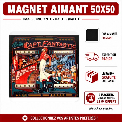 Magnet captain fantast bally - magnet,