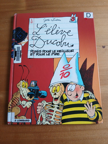 élève ducobu n 8 - l'élève, n°8