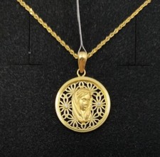 Pendentif Et Chaîne Or 18K