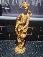 Oriental Figurine Chinese Oriental Heavy Figurine Sculpture