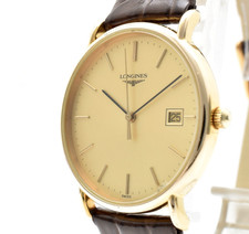 Lire [N COMME NEUF] Longines La Grande Classique L7.984.2 Gold Qz Montre...