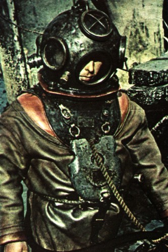 Ww2 photo scaphandrier - -,