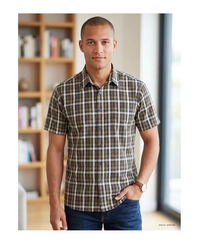 Chemise homme manches courtes - chemise,