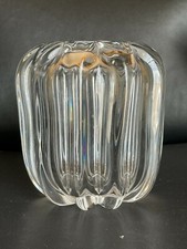 Ancien Vase en cristal Signé