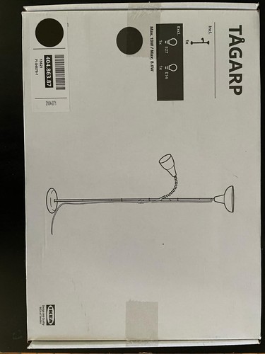 Lampe targarp ikea noire - ikea,
