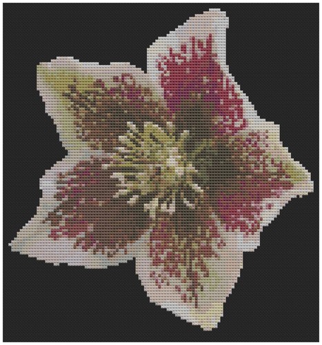 Modèle broderie - de,