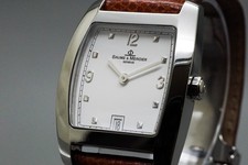 *Near MITN* BAUME & MERCIER Hampton MV045147 White Dial Quartz Men's Watch