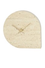 AYTM Stilla Clock in Travertine Excellent Condition