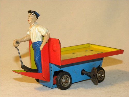 Jouet ancien tole mecanique - jouet,