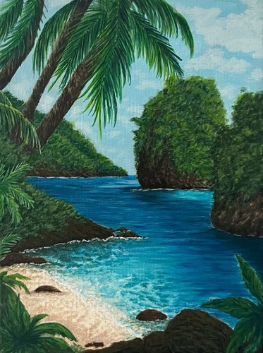 Peinture sur toile - ,, paysage