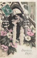 CP NOEL FEMME CHAPEAU ECHARPE