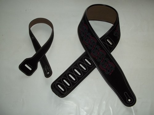 Sangle ceinture guitare - sangle, cuir