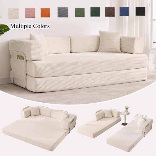 Modular corduroy sofa - modular,