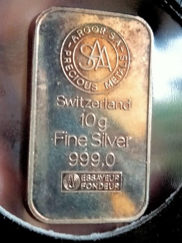 Superbe lingot d argent - ⚜️,