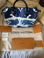 Louis Vuitton Escale Authentic Blue Tie Die 30 Bandouliere Bag speedy