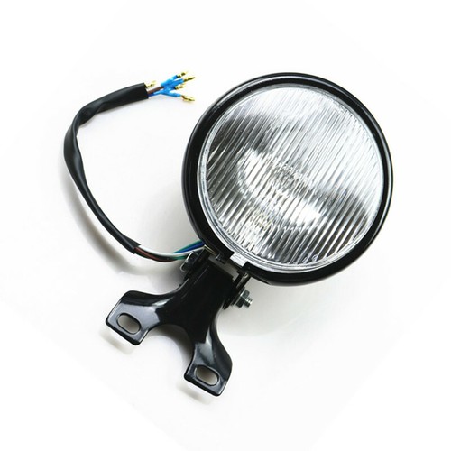 Phare noir moto lumière - 5,
