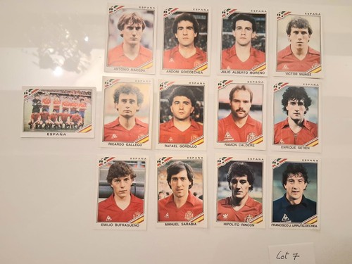 Panini mexico world cup - mexico, 86