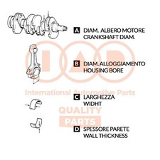 IAP QUALITY PARTS Kit de