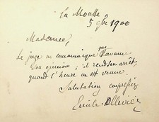 ✒ L.A.S Emile OLLIVIER avocat préfet homme politique