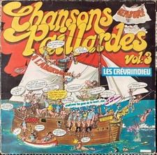 33t Les Crevaindieu - Chansons Paillardes Vol. 3 - LP - 1977