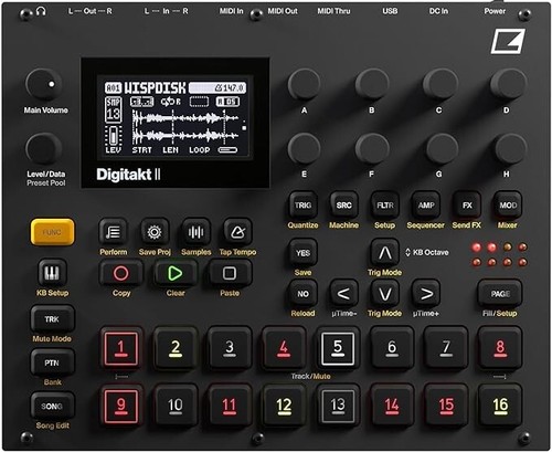 Elektron digitakt track - elektron, 16-track