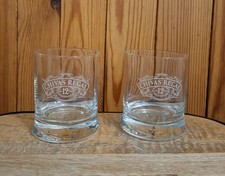 Lot de 2 verres publicitaires