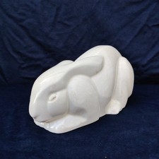 Lapin faïence craquelé