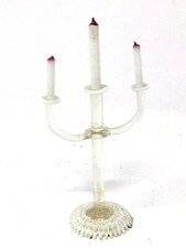 Blown Glass Chandelier & Net & 19th Century & Candle & Showcase Object 