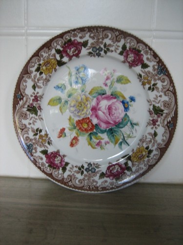 Assiette floral fine - assiette,