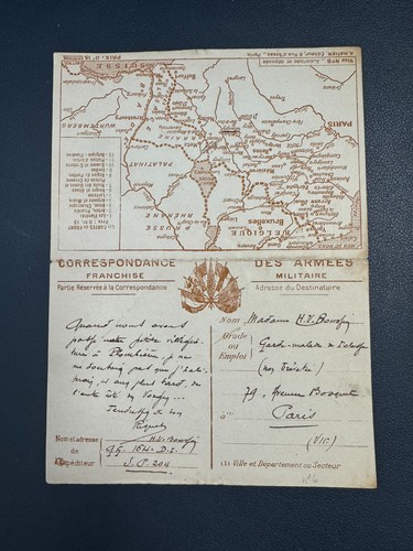 Ww1 correspondance des - ww1,