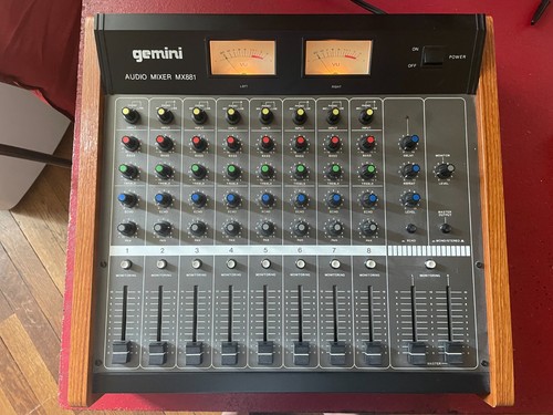 Gemini mx881 vintage channel - mx881, 8-channel