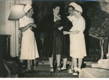 1946 Argentique France-Presse War Compensation Fur Coat Mink Ritter