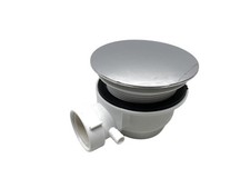 Vidange receveur de douche Ø12 chrome