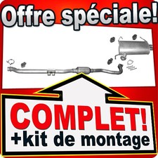 Ligne pot d'échappement pour