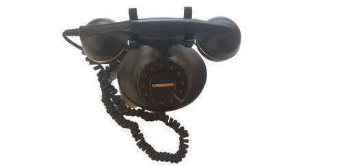 Replica telefono fisso - telefono, antico