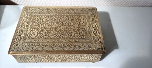 Ancienne boîte coffret art - ancienne,