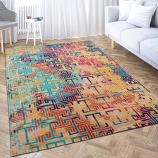 Tapis de salon vintage motif