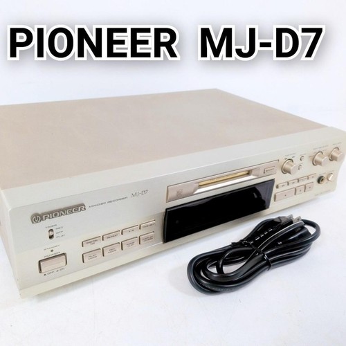 Pioneer minidisc - pioneer, mj-d7