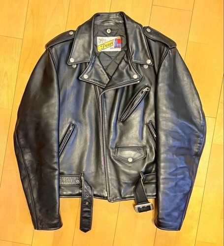 Veste cuir schott - en,