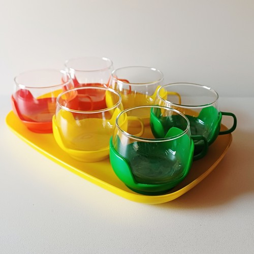 Ensemble plateau jaune 6 - ensemble,