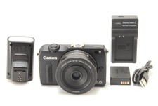 【N MINT+++】Canon EOS M2 Black 18.0 MP Digital Mirrorless EF-M 22mm f/2 STM Lens