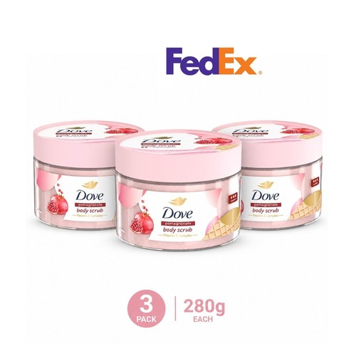 Dove pomegranate body scrub - dove,