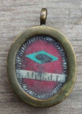 Reliquaire pendentif XIXe  S