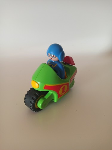 Moto playmobil 123 - moto,