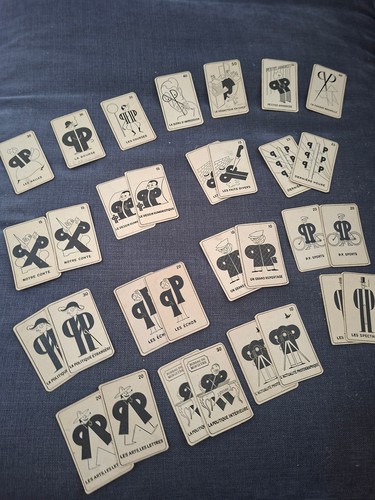Ancien jeu cartes petit - ancien,