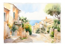 Tableau  paysage de Provence