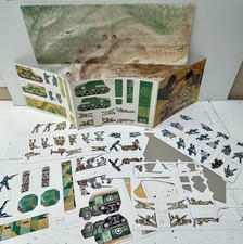 ATTACK - 8 military pre-cut cards & machines - HACHETTE 1978 - VGC but..